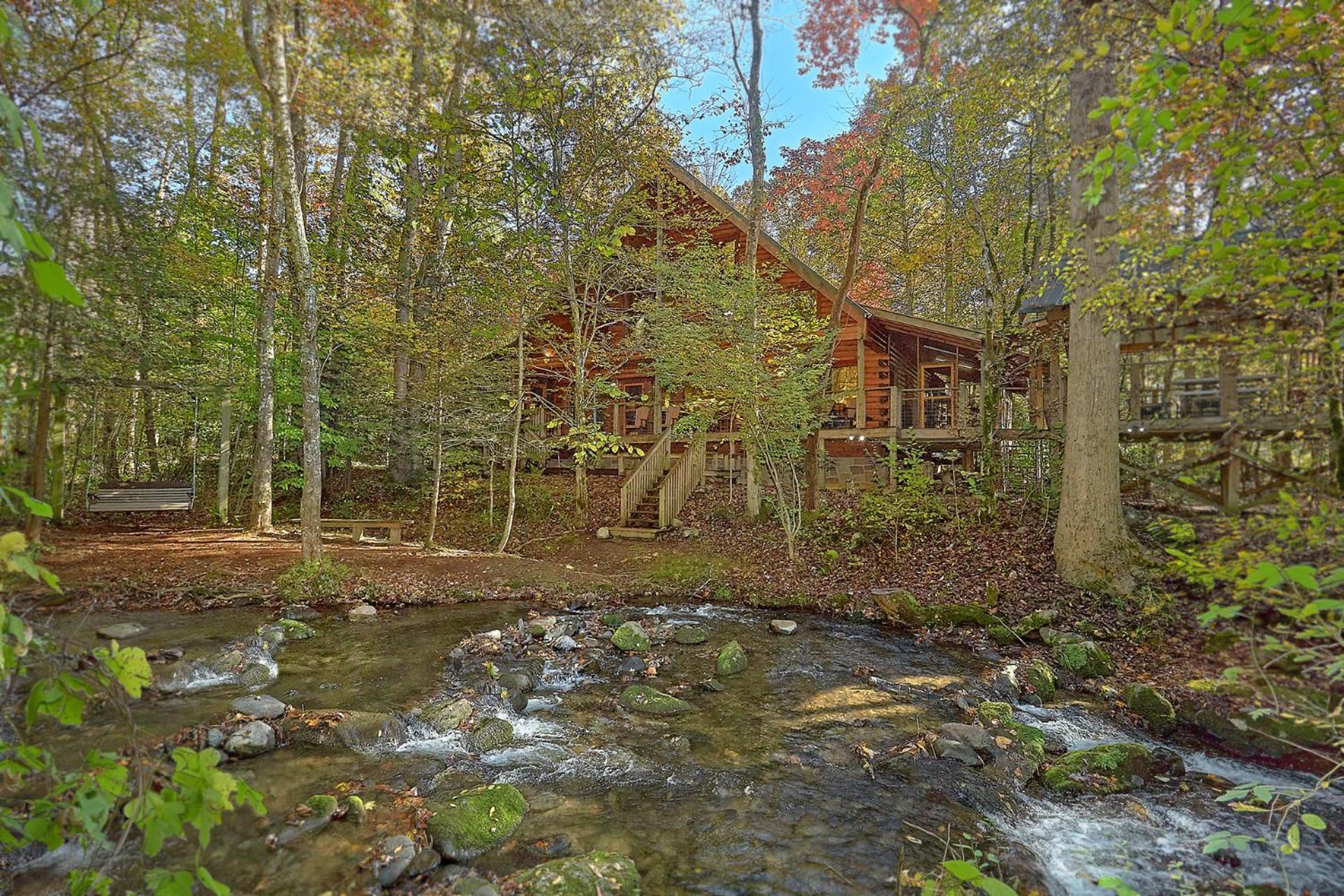 Creeksong Holiday Home Gatlinburg Bagian luar foto